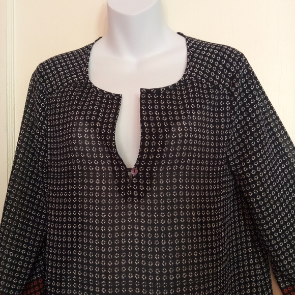 Sanctuary Black and Orange Blouse - Picture 4 of 7